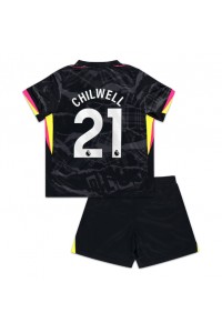 Chelsea Ben Chilwell #21 Babytruitje 3e tenue Kind 2024-25 Korte Mouw (+ Korte broeken)